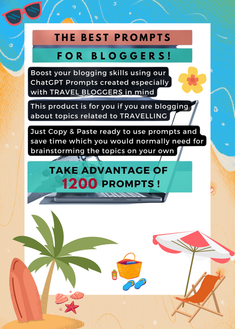 ChatGPT prompts for travel bloggers