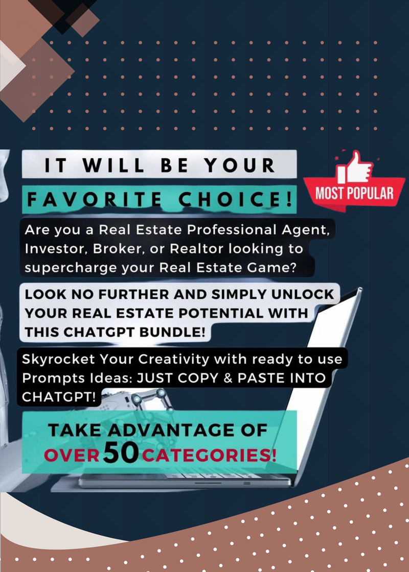 ChatGPT Prompts for real estate professional agents